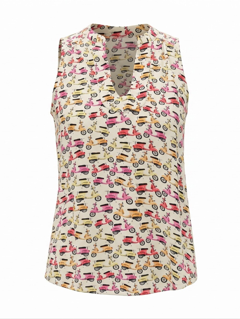 Maeve Vespa Print Top Size 0